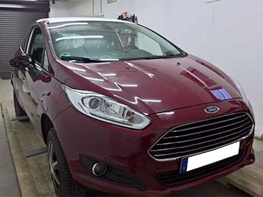 Ford Fiesta Vollfolierung fertig